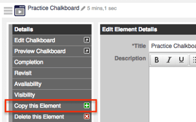 Copying Elements 101